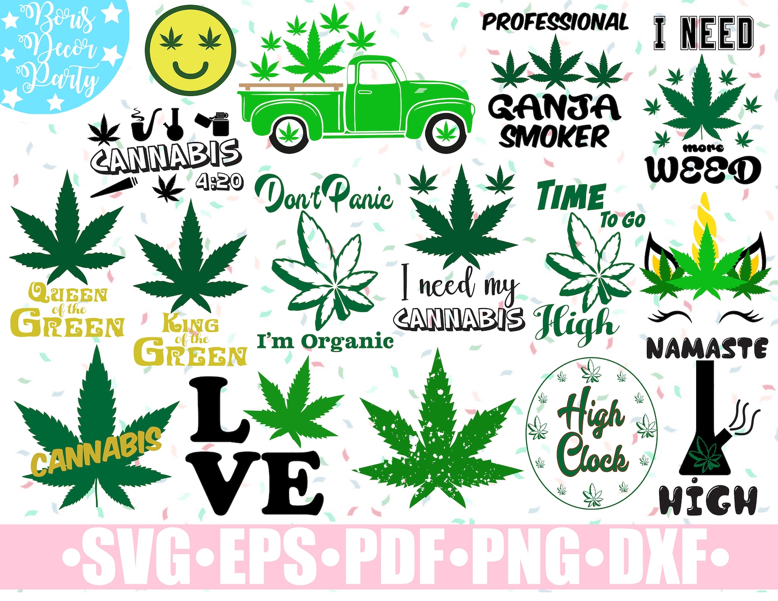 Cannabis Svg