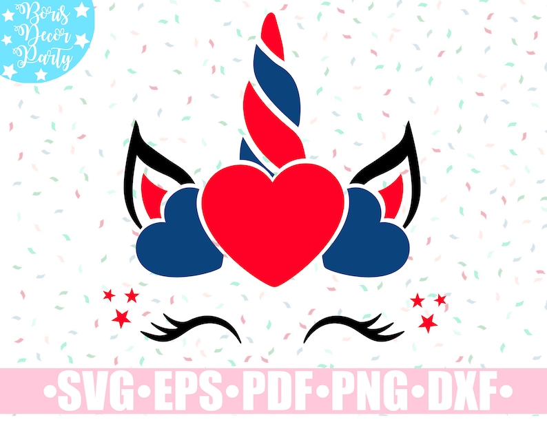 Download 4th of July Unicorn SVG / Patriotic Unicorn Svg for Cricut ...