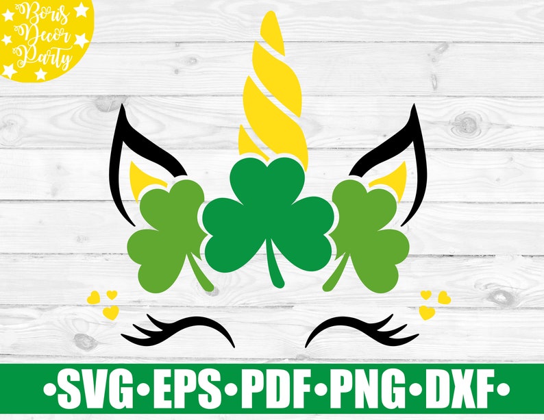 St Patricks Day Unicorn SVG / Unicorn Svg files for Cricut or | Etsy