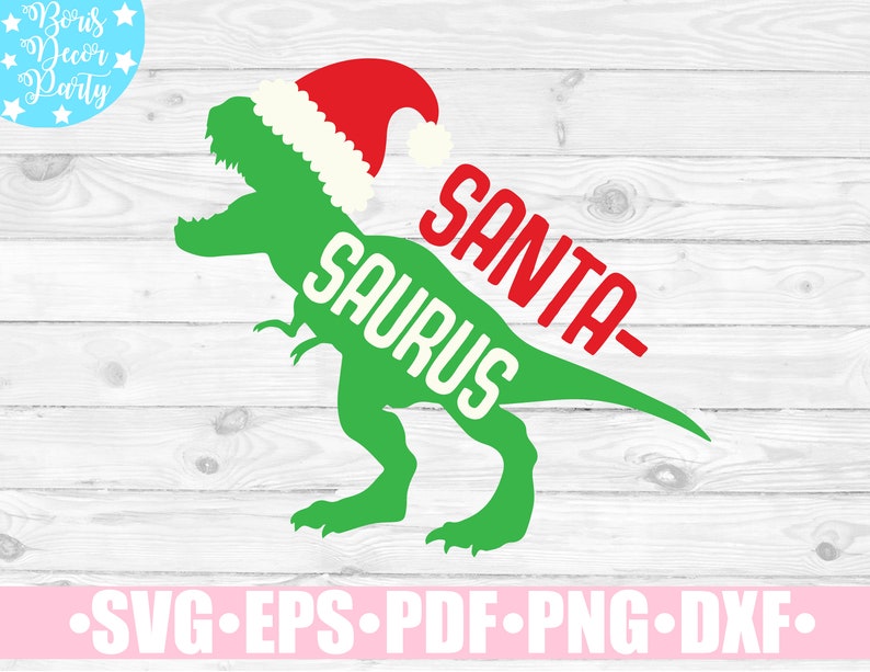 Download Christmas T-Rex SVG / Boys Christmas Svg for Cricut or | Etsy