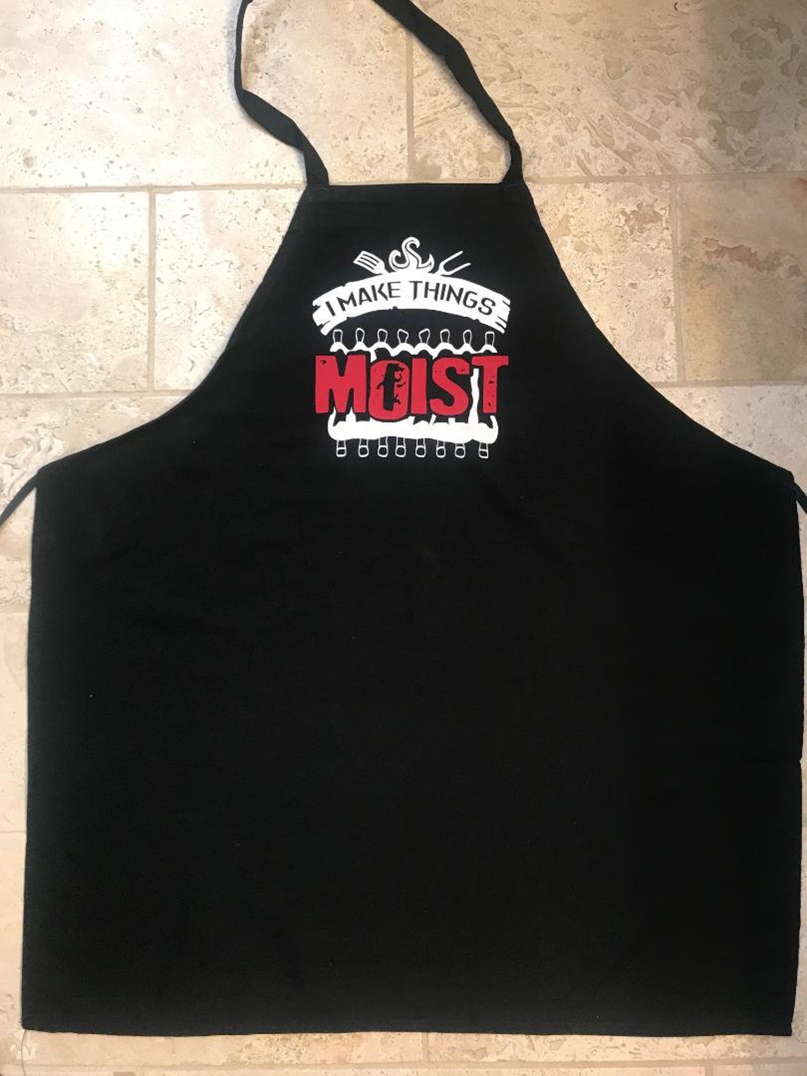 Raunchy Apron Gag Gift Adult Humor Moist moist gag gift Etsy