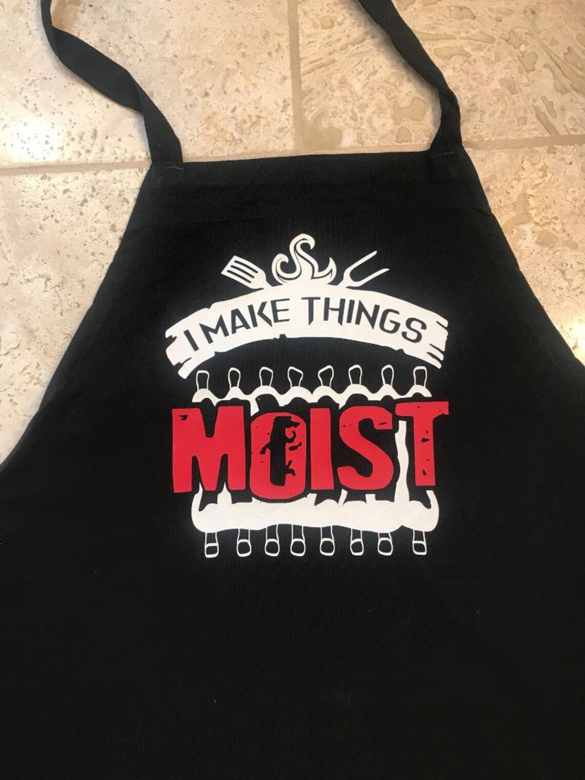 Raunchy Apron Gag Gift Adult Humor Moist moist gag gift Etsy