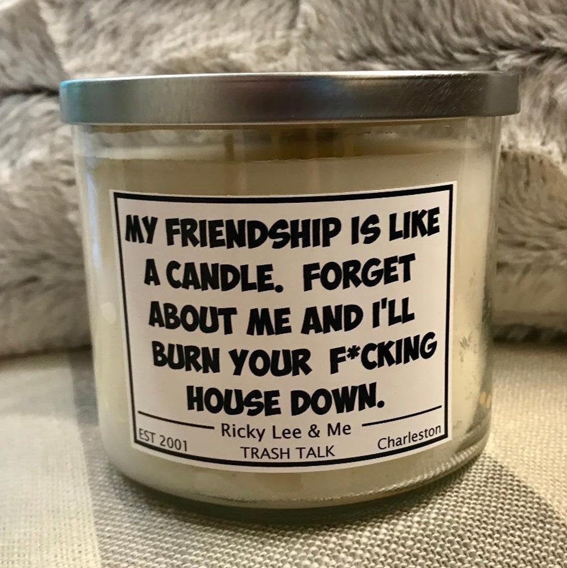 20 oz Our friendship is like candle gag gift funny best friend Etsy 20 oz Our friendship is like candle gag gift funny best friend Etsy