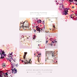 Kit Essentiel Fuchsia FOILED // FEUILLE D'OR