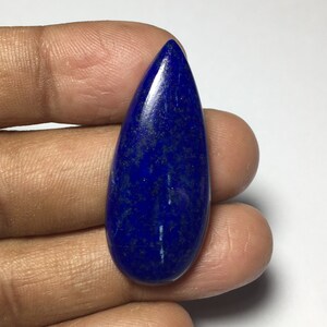35% OFF Natural Lapis Cabochon, Loose gemstone  Shape-Pear Size-39x16x6 MM  Weight-33.25 CT #2002