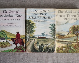 Three Novels based on the Life of Robert Burns by James Barke, 1947-1954, Vintage Book Collection