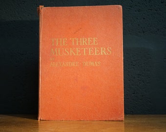 The Three Musketeers by Andre Dumask, 1957 Vintage Children's Book