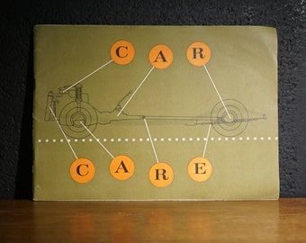 Car Care published by Castrol, 1960 Vintage Car Book