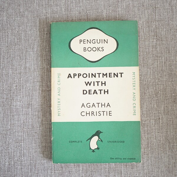 Appointment With Death /  Peril At End House by Agatha Christie, published by Penguin Books, 1948 Vintage Classic Novel