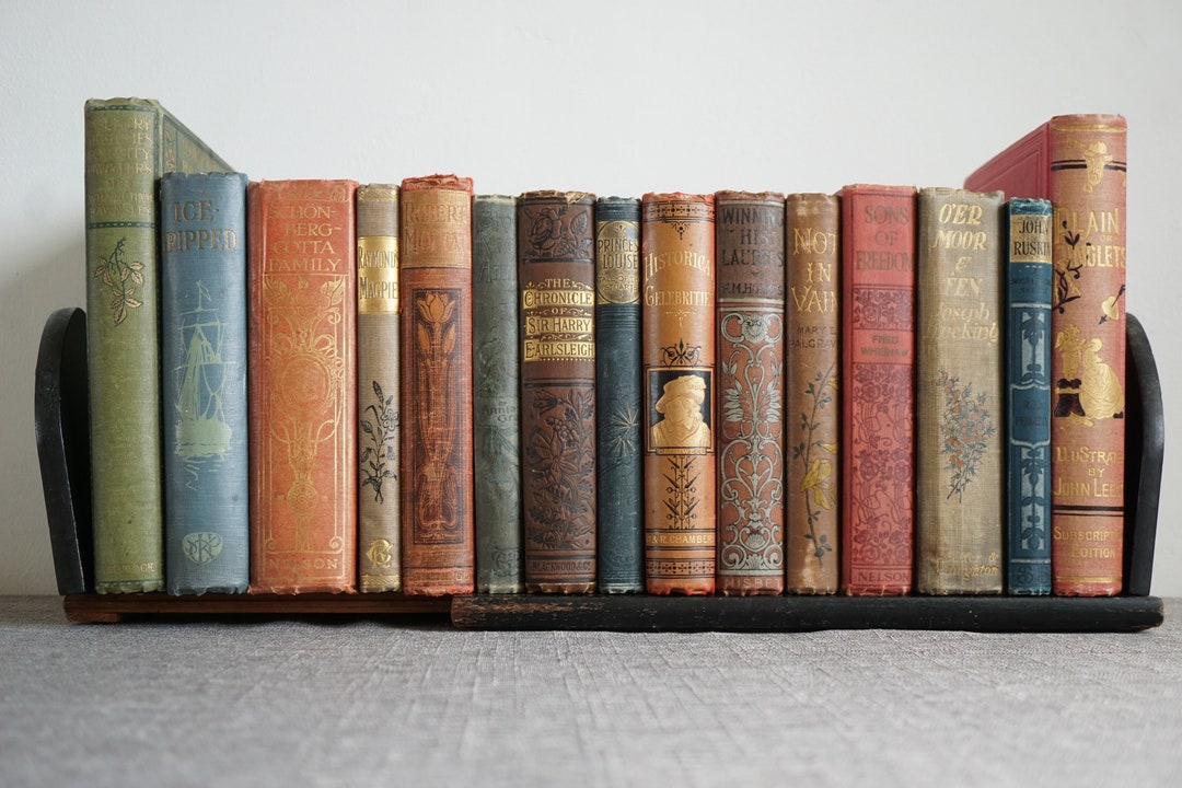 15 Decorative Coffee Table Books Set in Multicolour Tones Etsy