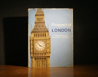 Prospect of London, photographs by A. F. Kersting, 1965 Vintage London Photography Book