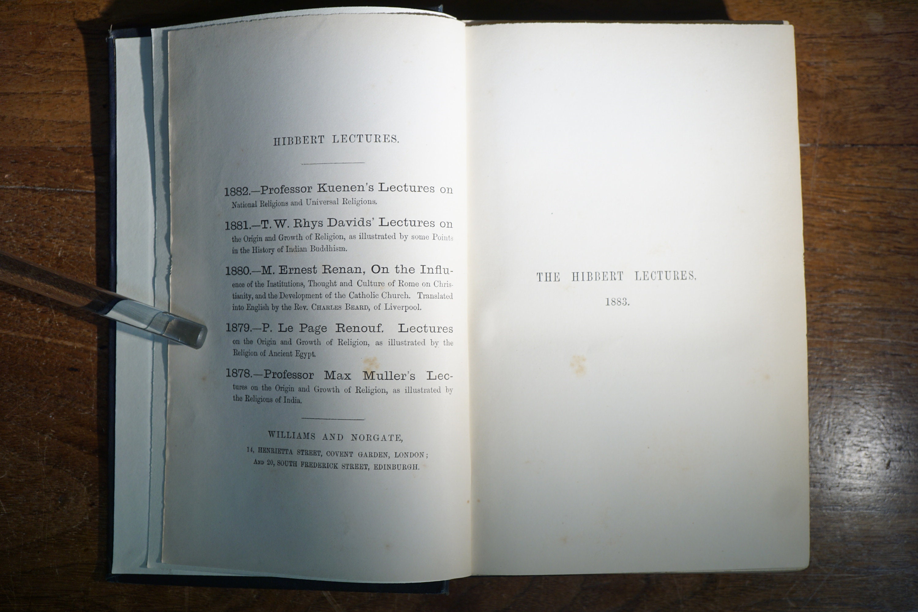 The Herbert Lectures by Charles Beard 1883 Rare Antique - Etsy UK