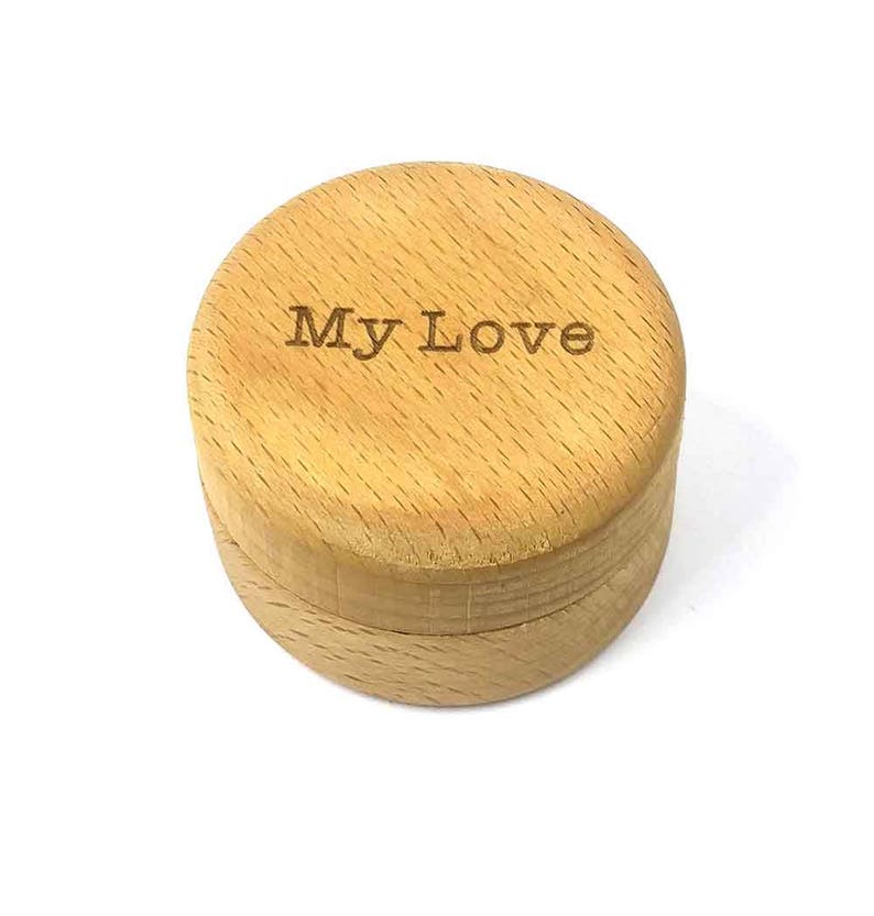 Personalized Custom Engraved Wood Guitar Pick / Wooden Plectrum Musician Valentines Day Gift Wooden Box image 4