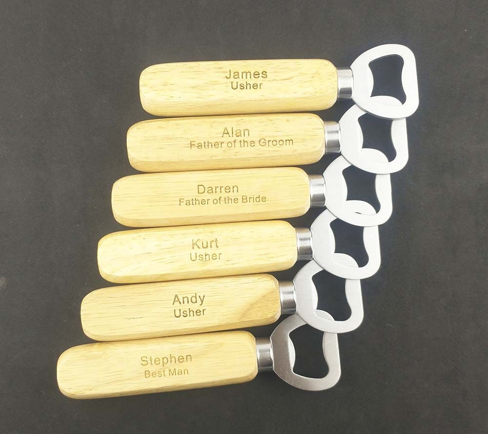 Abridor de madera Abridor personalizado personalizado Grabado Etsy México
