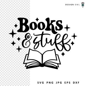 Archivo SVG de libros y otras cosas: Diseño de lectura (descarga digital)