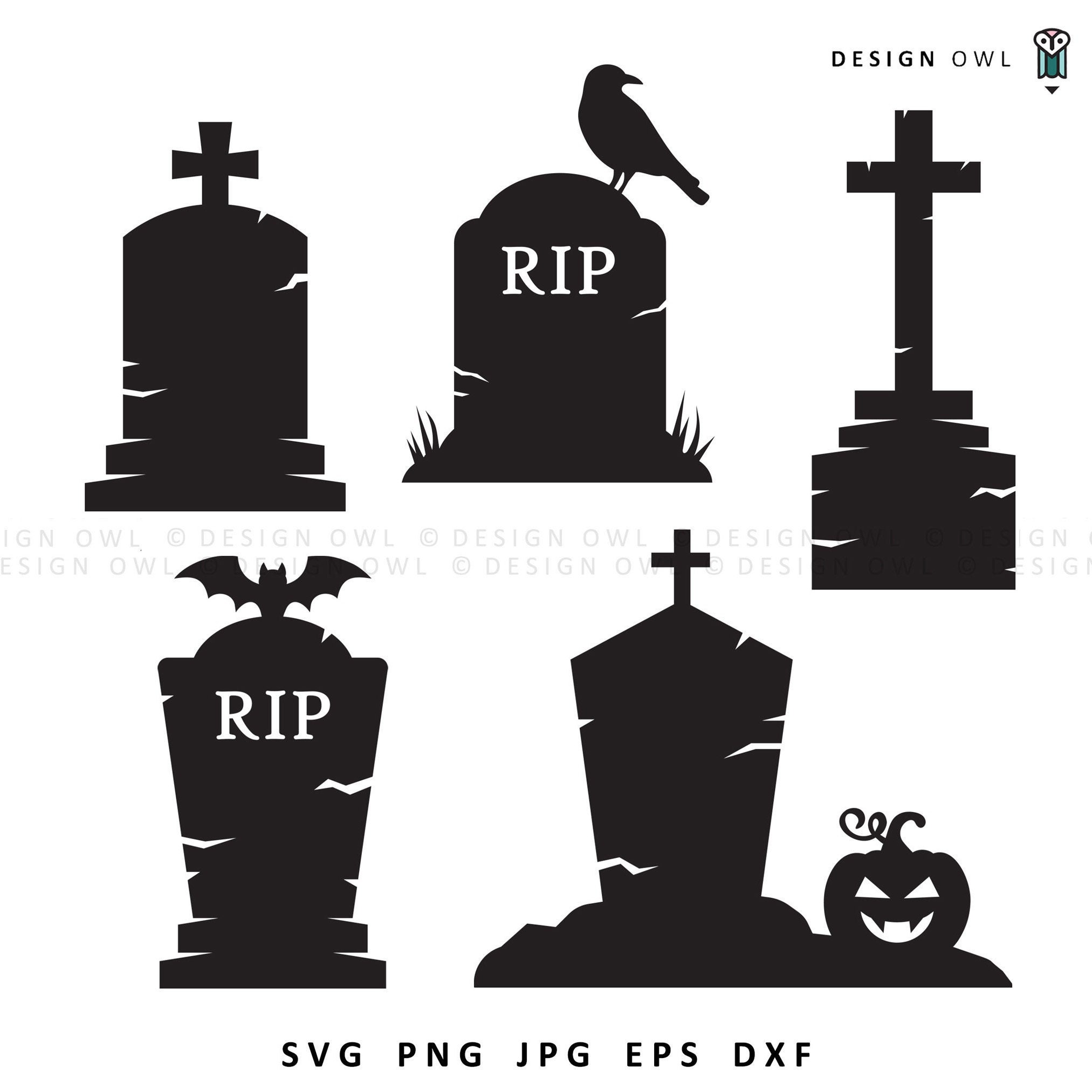 Rip Gravestone Cartoon Icon - Transparent Png U0026 Svg Vector