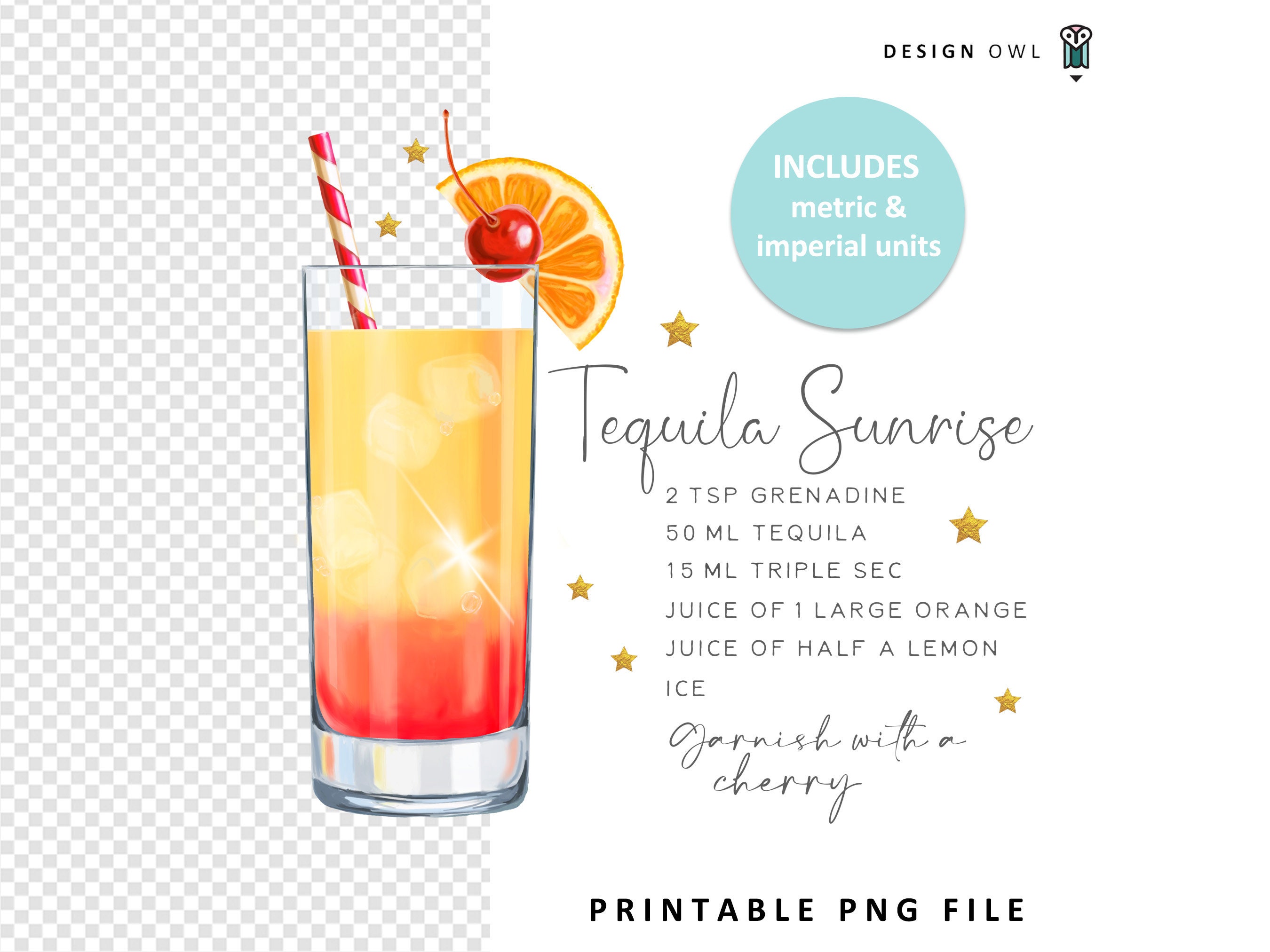 Soimoi Bleu Rayon Crepe En Tissu Tequila Sunrise, Margarita & Boissons Fizz Romarin Boissons Tissu A Coudre Imprime Par Metre 46 Pouce Large