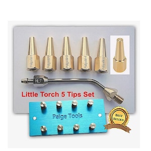 Little Torch 5 Tips Set Propaan afbeelding 1