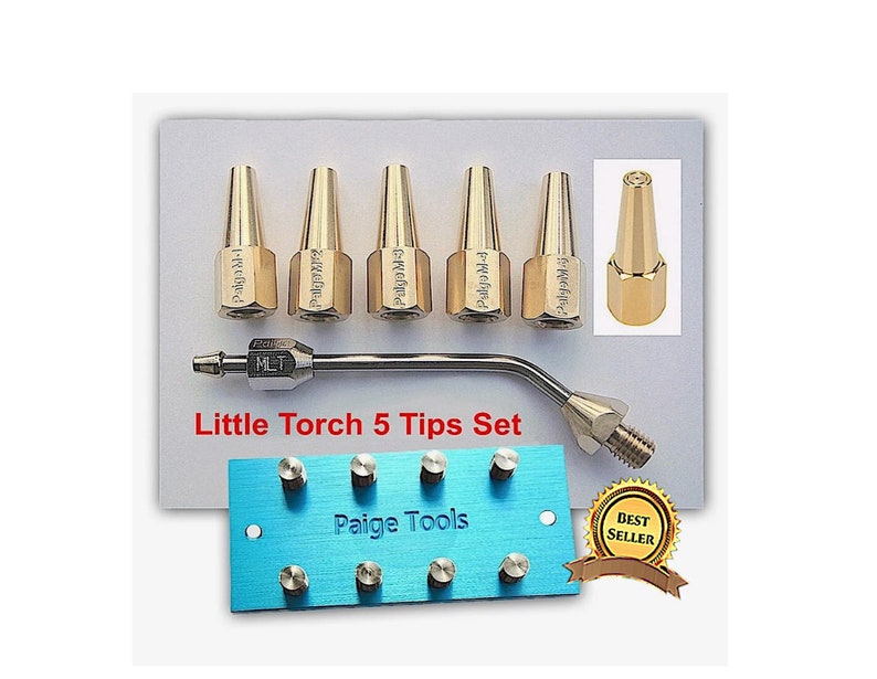 Little Torch 5 Tips Set Propaan afbeelding 1