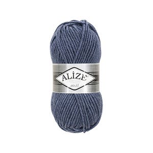 Superlana Maxi Alize yarn Knitting yarn Hand knit yarn Soft yarn Winter yarn Blend wool Wool yarn Acrylic yarn Crochet yarn Blend yarn image 1