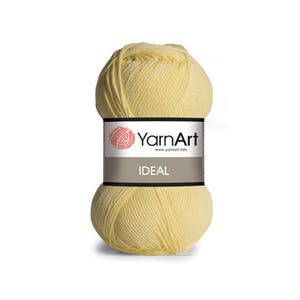 Ideal Yarn Art Mercerized cotton Yarn for knitting Crochet yarn Cotton yarn Summer yarn Cotton yarn Hand knit yarn Color choice Amigurumi