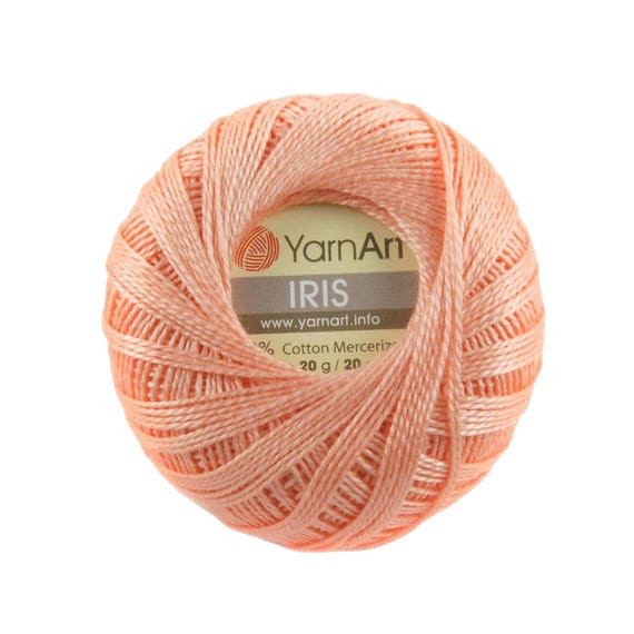 Yarn Iris Yarn 100% Cotton Yarn Mercerized Cotton Yarn Crochet