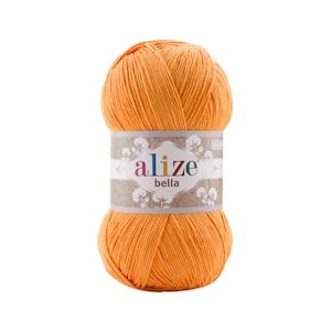 Bella 100 Alize Mercerized cotton Yarn for knitting Crochet yarn Cotton yarn Summer yarn Cotton yarn Hand knit yarn Color choice Amigurumi