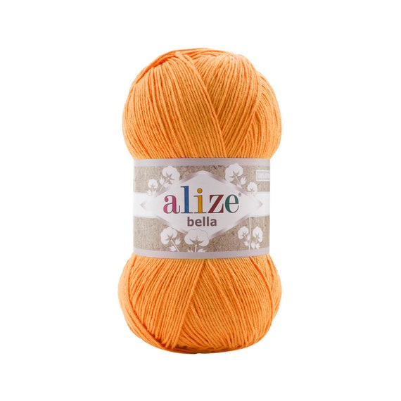 Bella 100 Alize Mercerized Cotton Yarn for Knitting Crochet Yarn