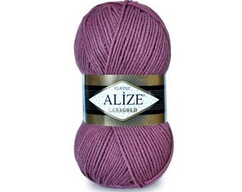 LanaGold Alize yarn Knitting yarn Hand knit yarn Soft yarn Spring yarn Winter yarn Blend wool Wool yarn Acrylic yarn Crochet yarn Blend yarn