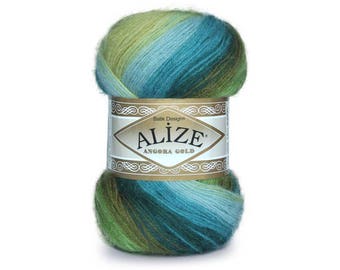 Angora Gold Batic Alize-mix wol Mohairgaren Acrylgaren Fijn garen Breigaren Handgebreid garen Zacht garen Lente/wintergaren Haakgaren
