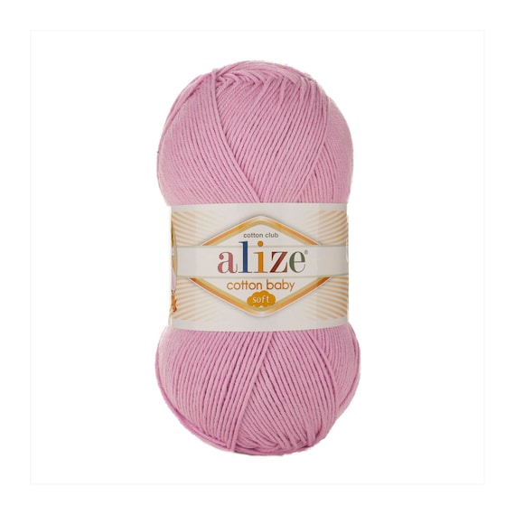 COTTON BABY SOFT Alize Crochet Yarn for Knitting Hypoallergenic