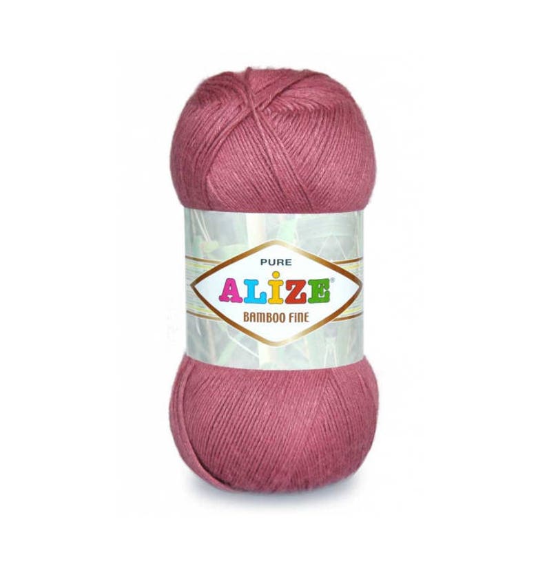 Bamboo Fine Alize Hypoallergenic Yarn Color Choice Soft Yarn Etsy