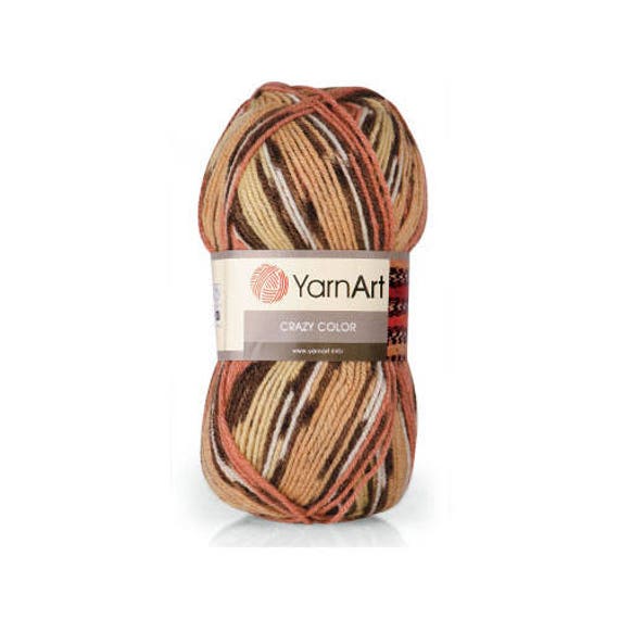 Crazy Color Yarn Art Batik Crochet Yarn Yarn for Knitting Winter