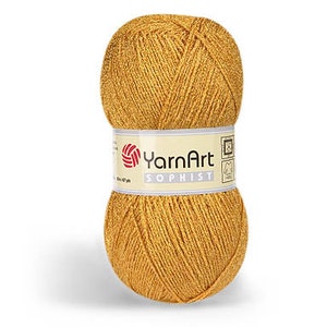 Sophist Yarnart  Viscose Silk Yarn Crochet yarn Yarn for knitting Hand knit yarn Hypoallergenic yarn Lace Light Summer yarn