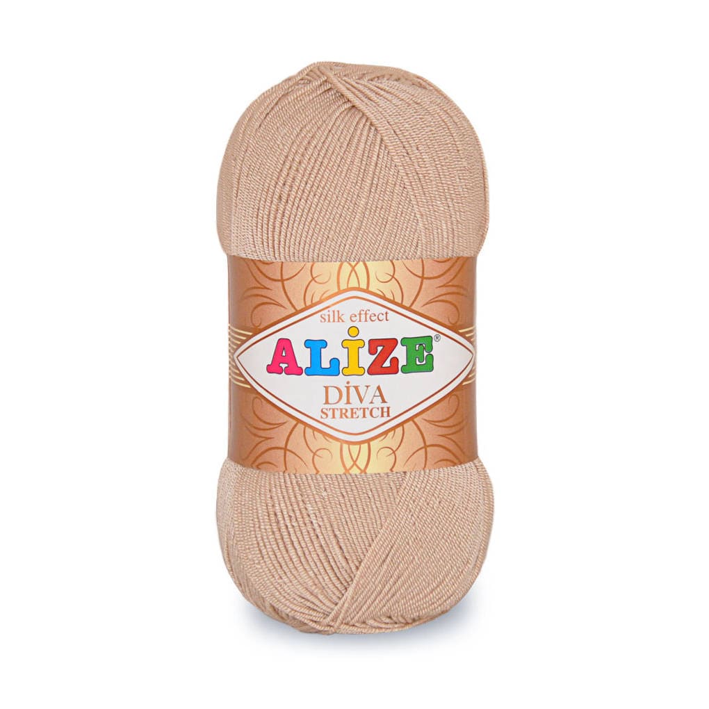 Alize Diva Silk Effect Yarn Summer Yarn Acrylic Yarn Bikini 