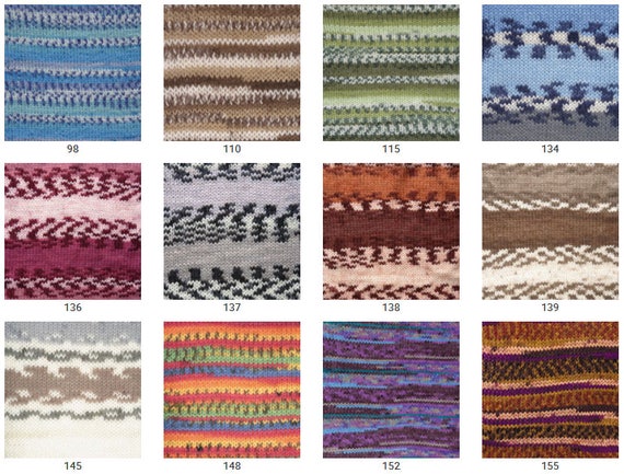 YarnArt Crazy Color, Knitting Yarn