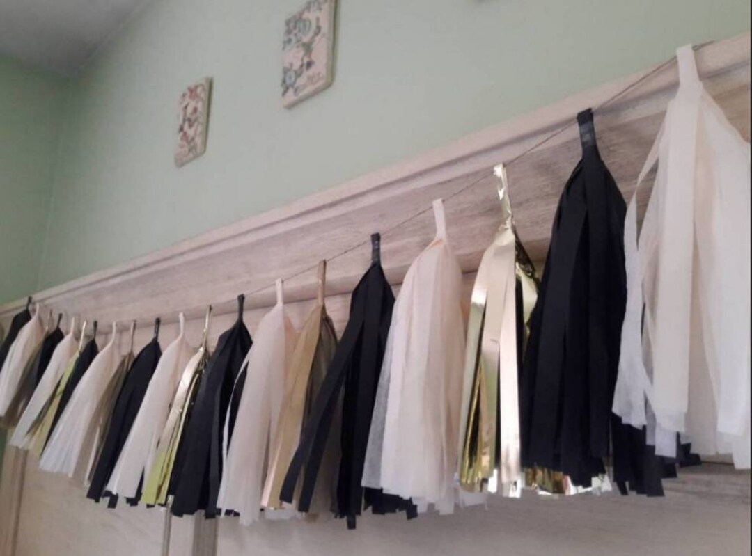 Graduation Tassel Garland/ Custom School Colors Available Etsy