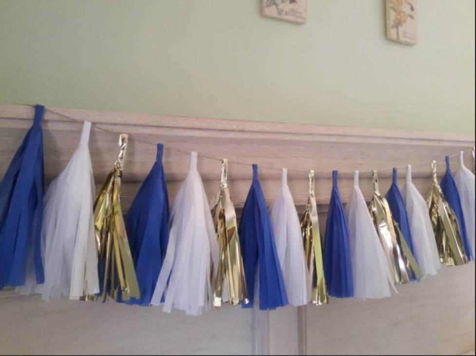 Graduation Tassel Garland/ Custom School Colors Available Etsy