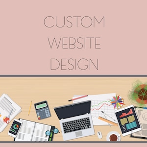 Custom Website - LOGO + PREMIUM WEBSITE package