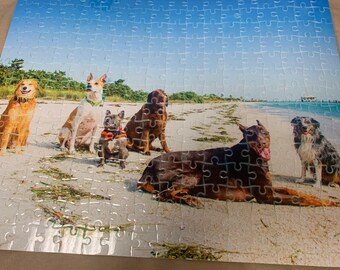 Custom, personalized photo puzzle - 252 pieces puzzle - 11&quot;x14&quot; photo puzzle