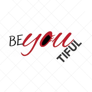 Diseño BeYouTiful - Archivo digital - descarga digital - pdf, svg, jpg, png
