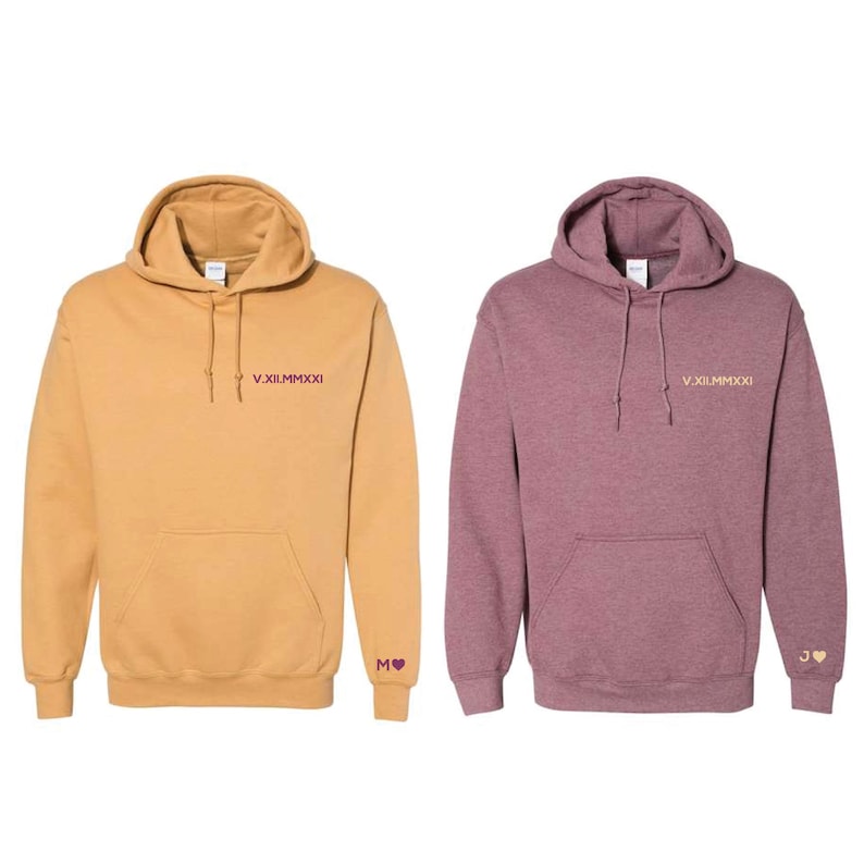 Custom Embroidered Hoodie Personalized Hoodie Embroidered Etsy Canada