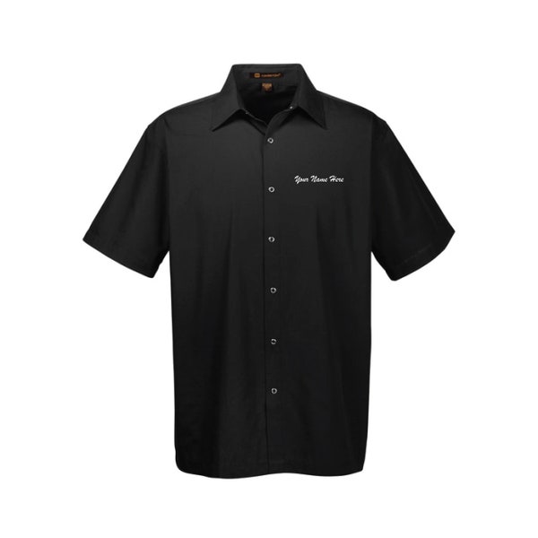 Custom Shirt - Dress Shirt - Men's shirt - Shirt + embroidery - Shirt + Name Badge - Tag - Dad Shirt - Business shirt