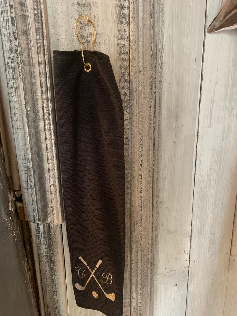 Personalized Microfiber Golf Towel Embroidered Golf Towel Etsy Canada
