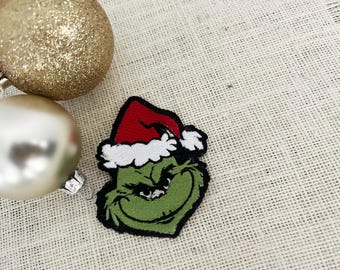 Grinch Patch - 3 Größen verfügbar, 3 in 4 in, 5 in ,