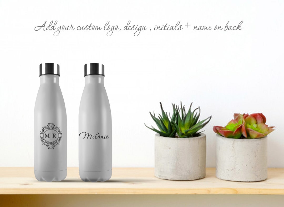 Personalized Water Bottle - Custom Name Water Bottle - Stainless Steel ...
