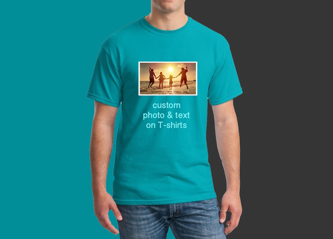 Custom Personalized T-Shirt – Add Your Photo, Text, Or Logo On Soft Cotton Tee (Women's Fit) - View #8