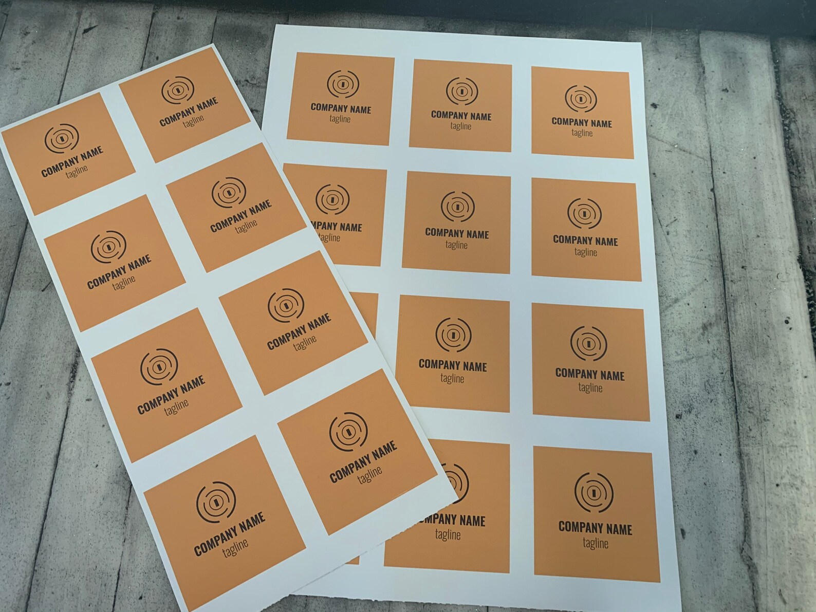 Custom labels MATTE finish product label stickers circle Etsy