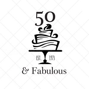 50 en fantastisch ontwerp - Digitaal bestand - download - pdf, svg, jpg, png, meisje