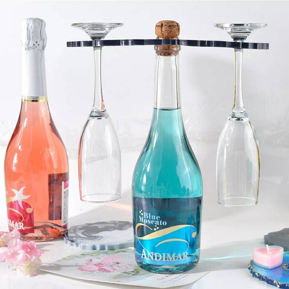 GIVBRO Moule En Résine De Silicone En Forme De Bouteille De Vin